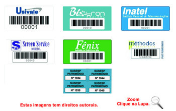 Etiquetas Patrimônio