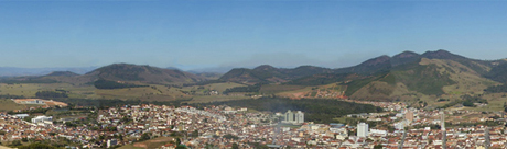 Vista parcial da cidade.