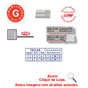 Lacre de Segurança VOID OU DESTRUTIVEL